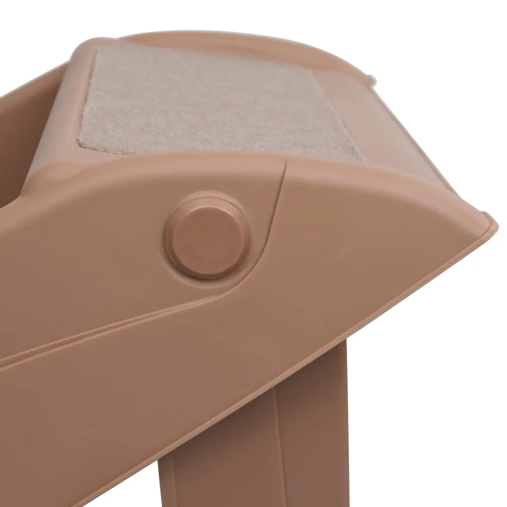 Brown · Foldable Pet Stairs