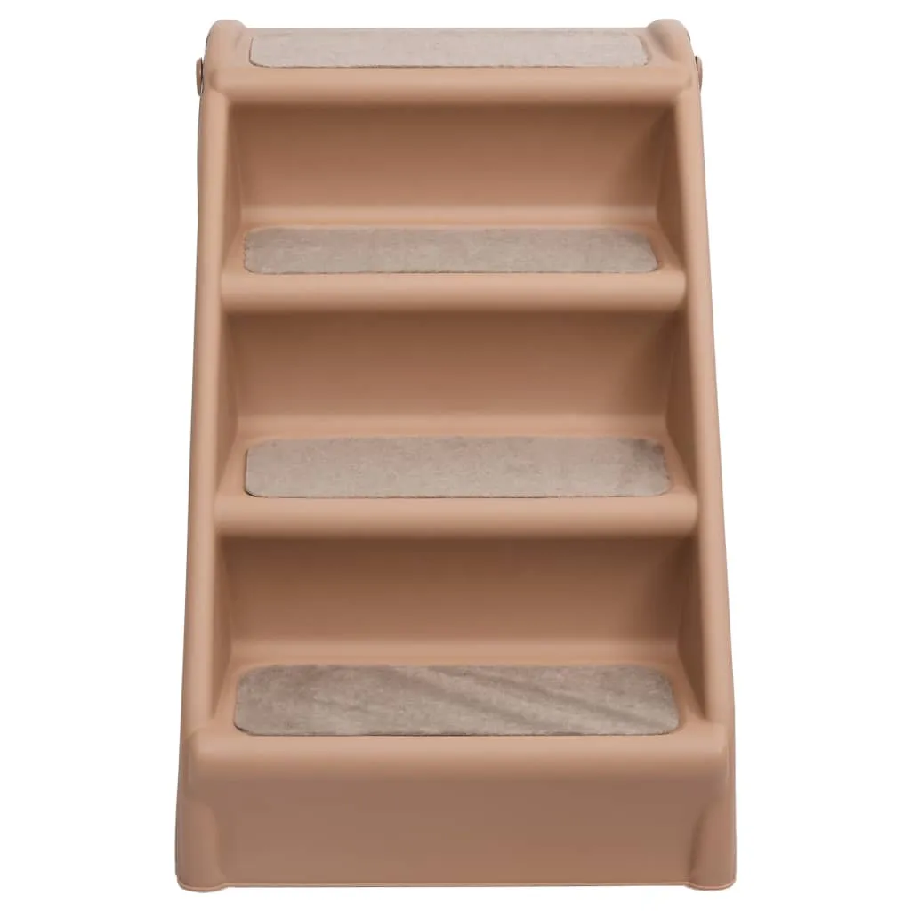 Brown · Foldable Pet Stairs