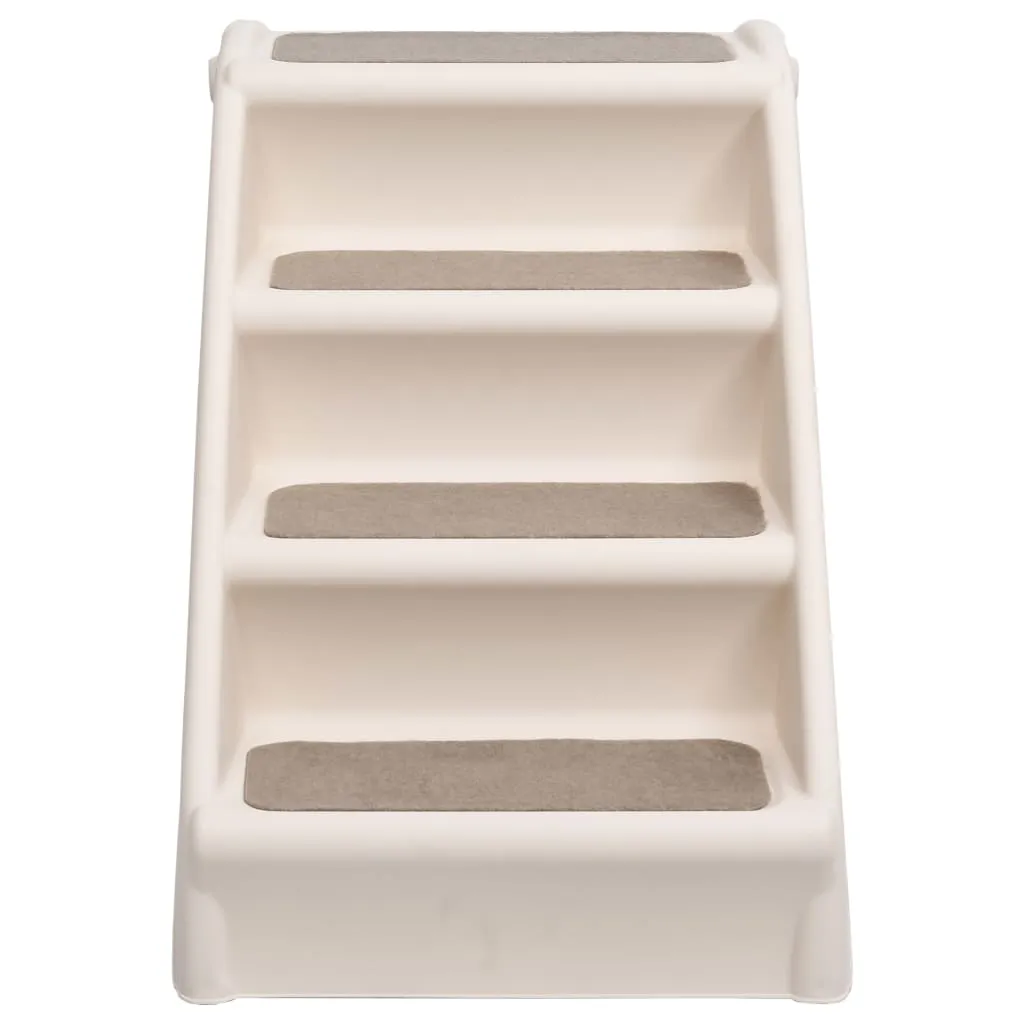 Cream · Foldable Pet Stairs