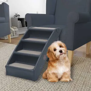 Dark Grey · Foldable 4-Step Stairs