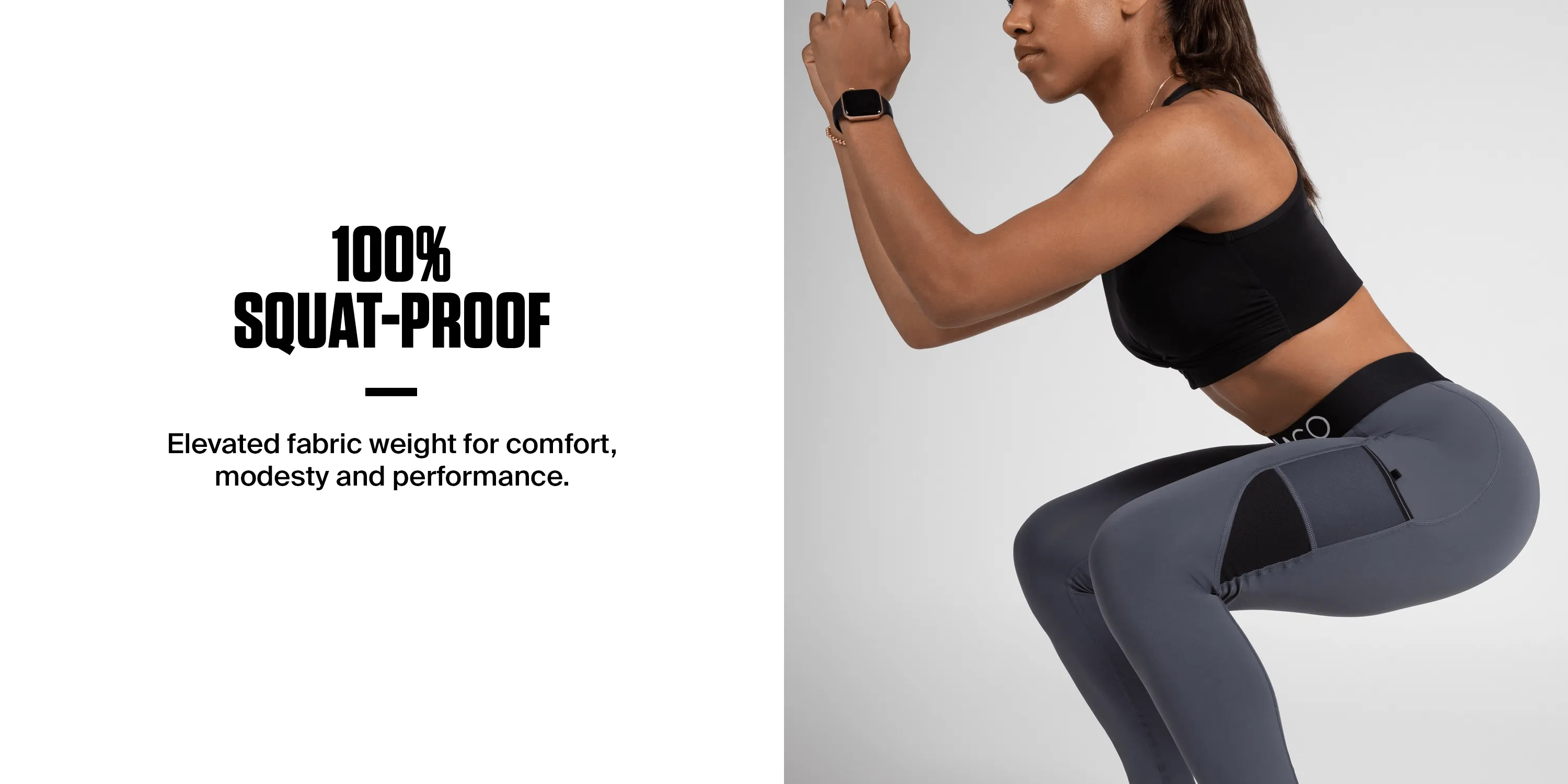 Fulton Legging in Hudson Grey