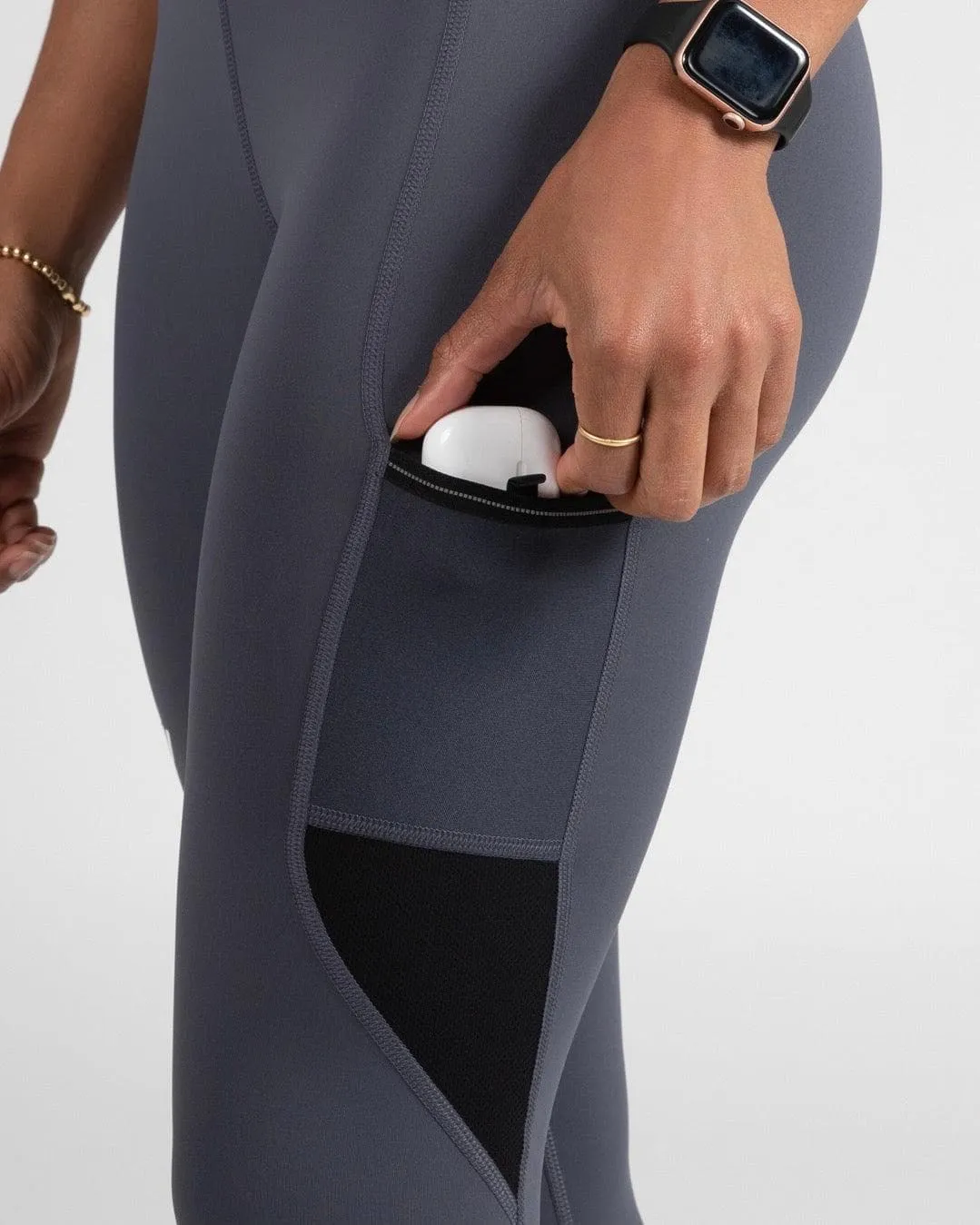 Fulton Legging in Hudson Grey