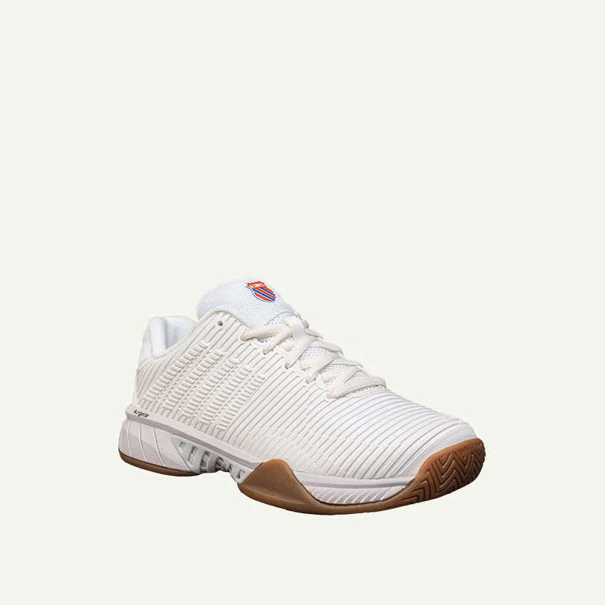 Hypercourt Express 2 Indoor Women's Shoes - Bright White/Gum
