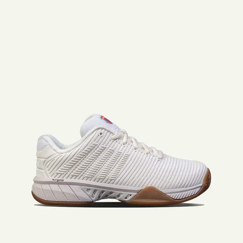 Hypercourt Express 2 Indoor Women's Shoes - Bright White/Gum