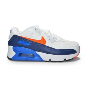Kids Nike Air Max 90 LTR (PS) - CD6867 120 - Summit White Safety Orange