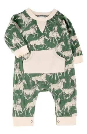 Miki Miette, Nova Romper-Wild Horses