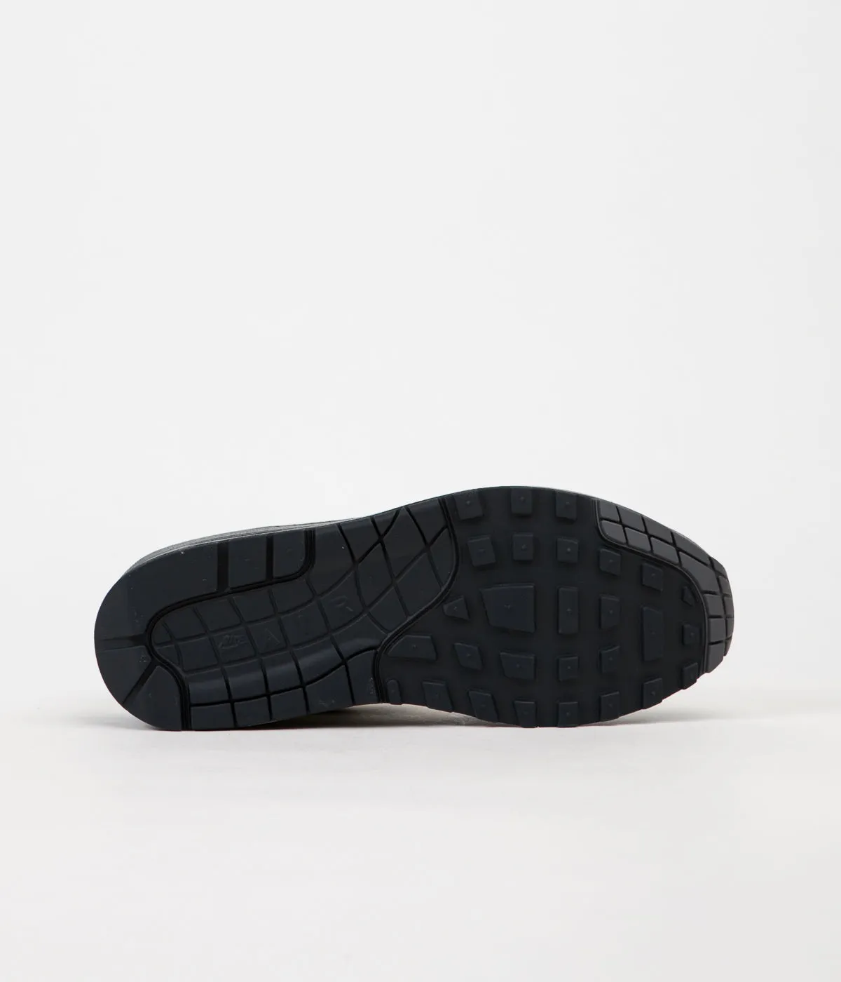 Nike Air Max 1 Premium Shoes - Sail / Dark Obsidian - Dark Grey