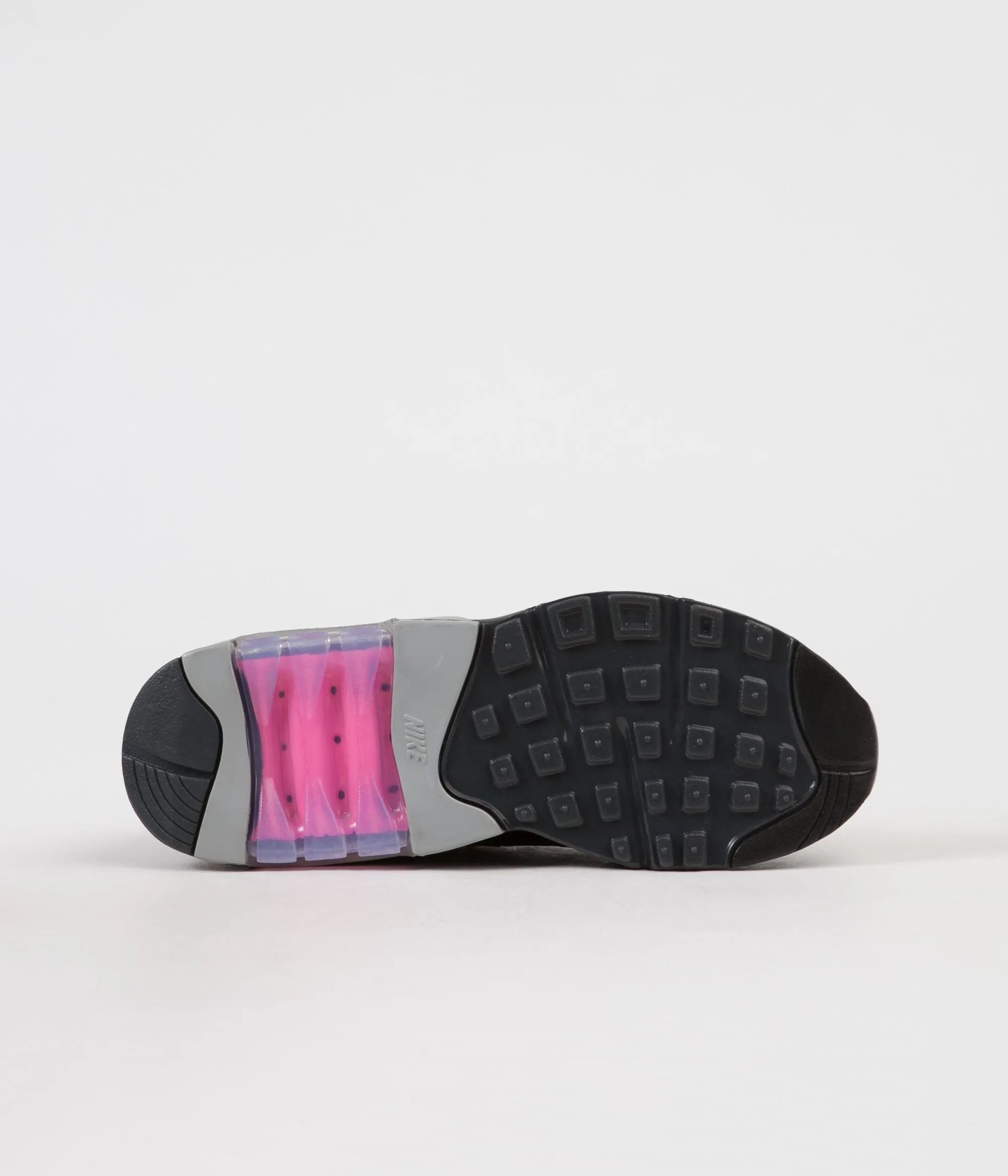Nike Air Max 180 Shoes - Black / Pink Blast - Wolf Grey