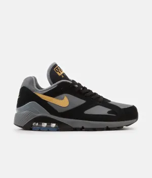 Nike Air Max 180 Shoes - Cool Grey / Wheat Gold - Black