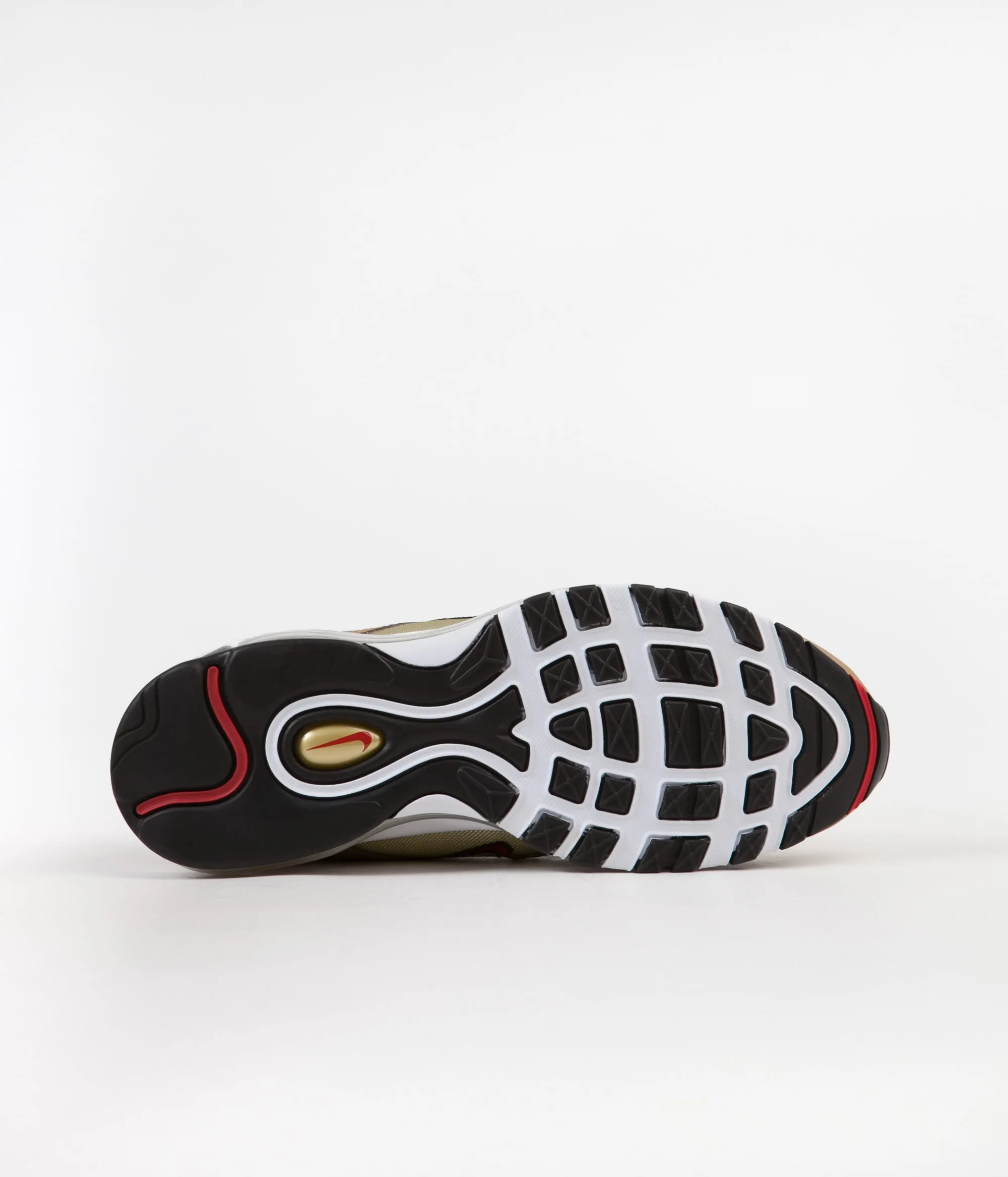 Nike Air Max 97 OG Shoes - Metallic Gold / Varsity Red - White - Black