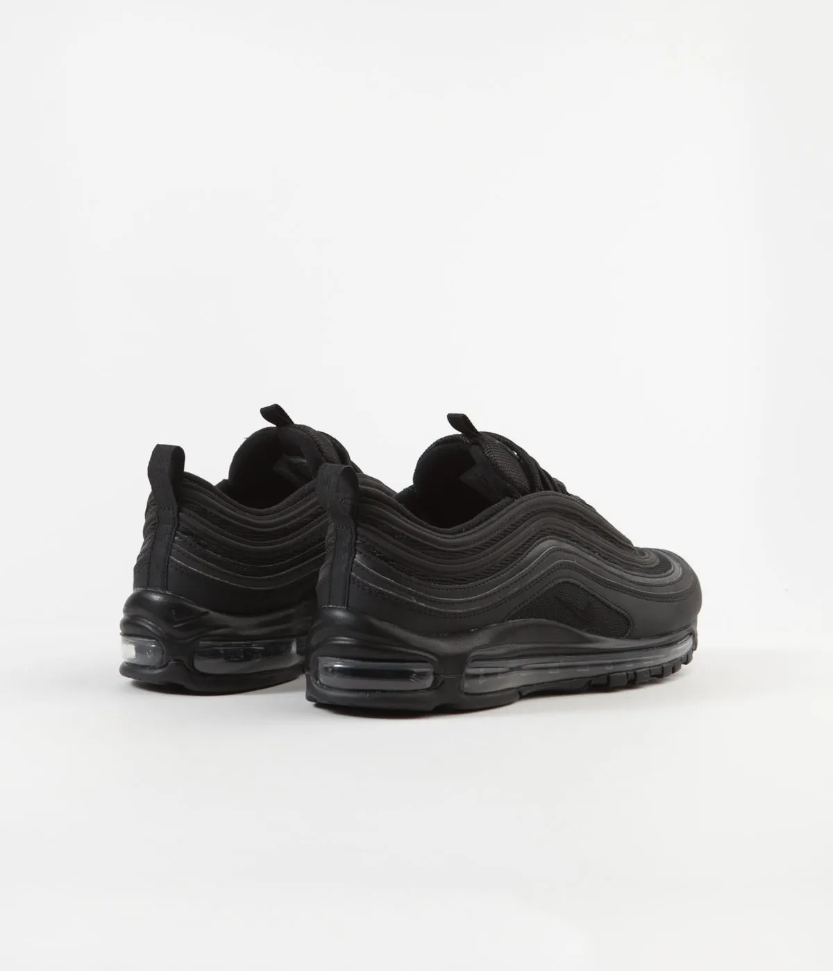Nike Air Max 97 Shoes - Black / Black - White