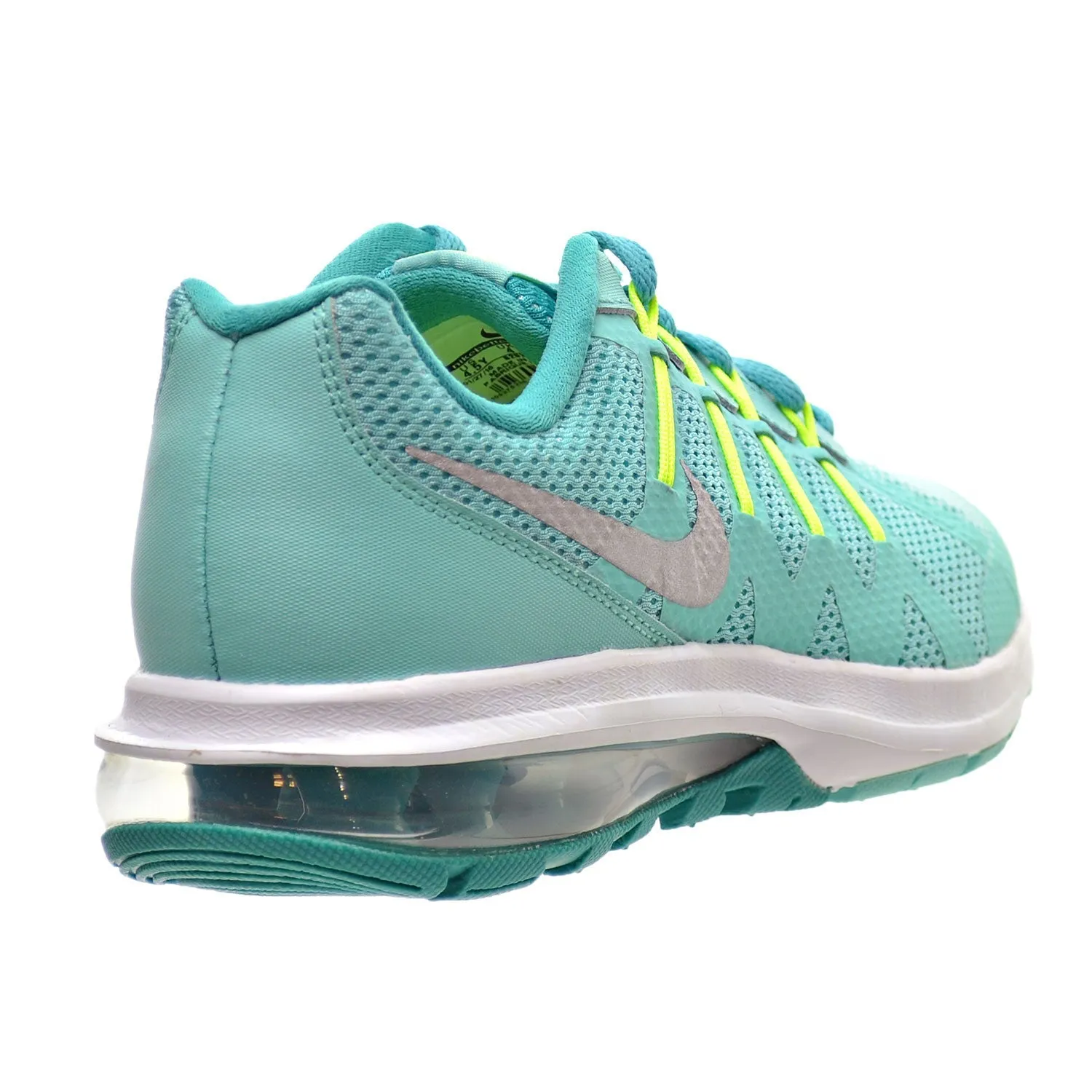 Nike Air Max Dynasty (GS) Big Kid's Shoes Hyper Turquoise/Metallic Silver/White