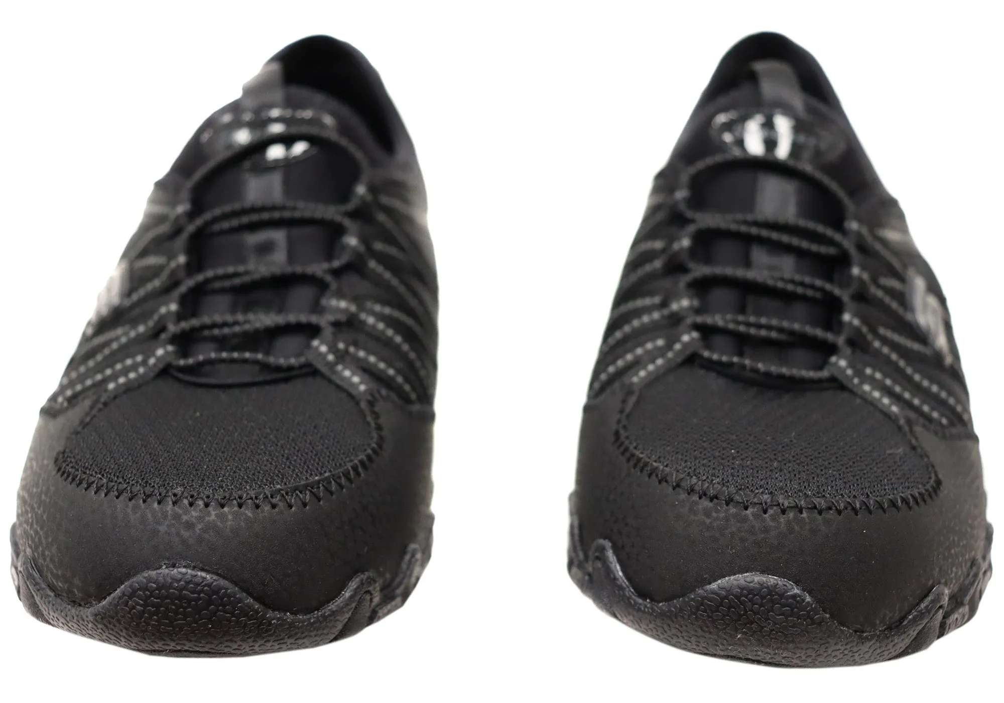 Skechers Womens Bikers Lite Relive Comfortable Wide Fit Shoes