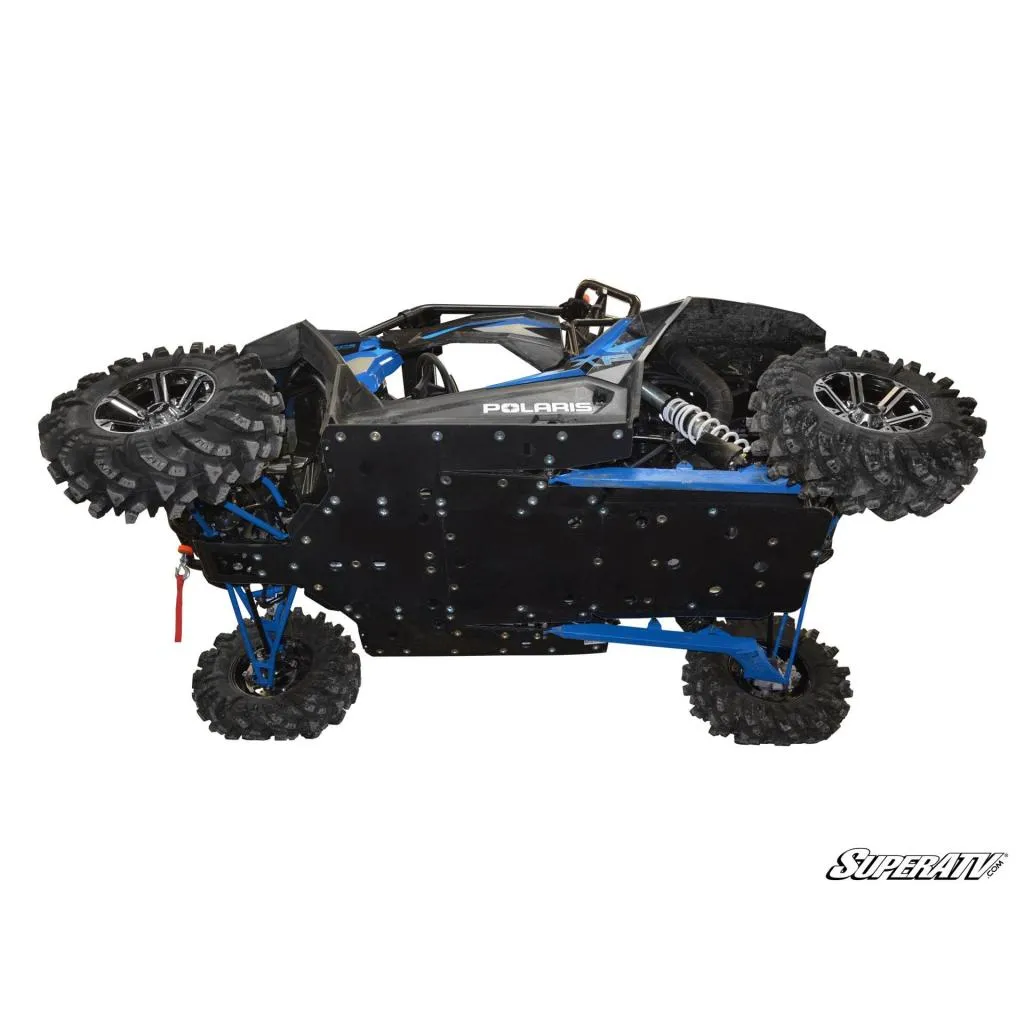 SuperATV Polaris RZR XP Turbo Full Skid Plate