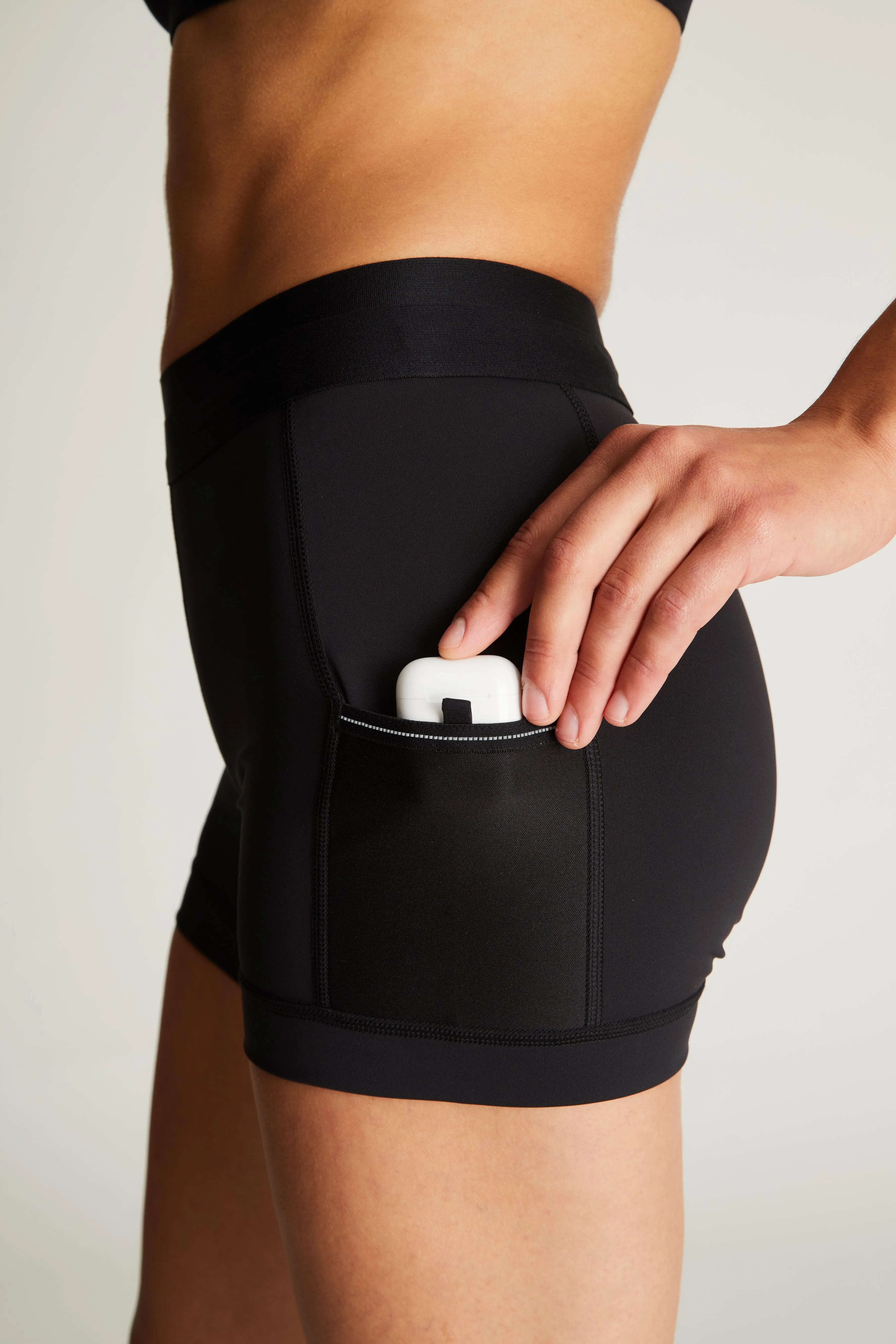 Women's Sprint Half Tight in Black