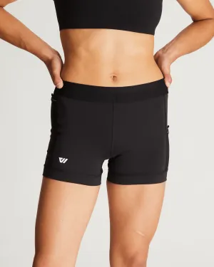 Women's Sprint Half Tight in Black