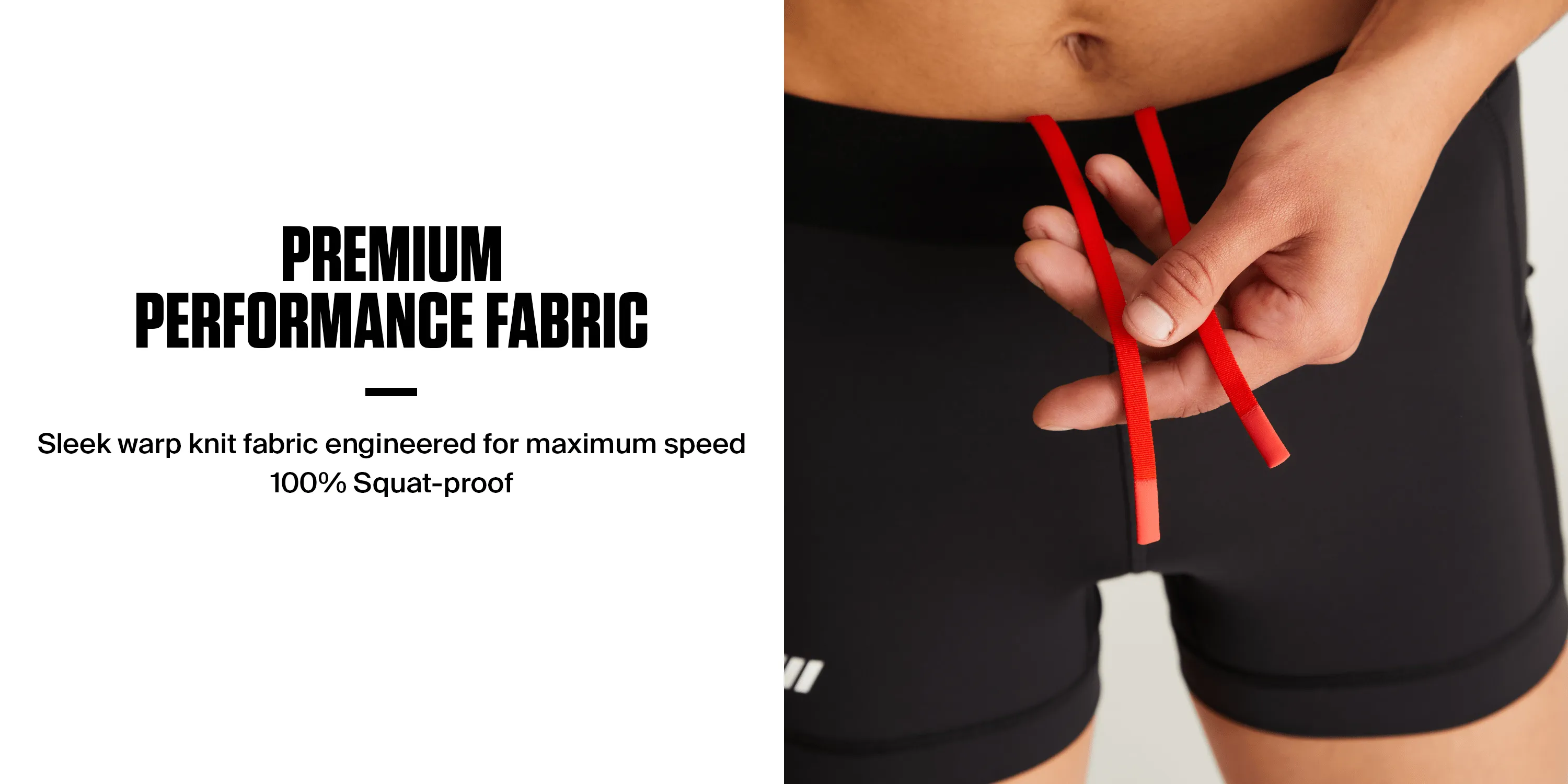 Women's Sprint Half Tight in Black